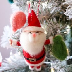 Santa Ornament