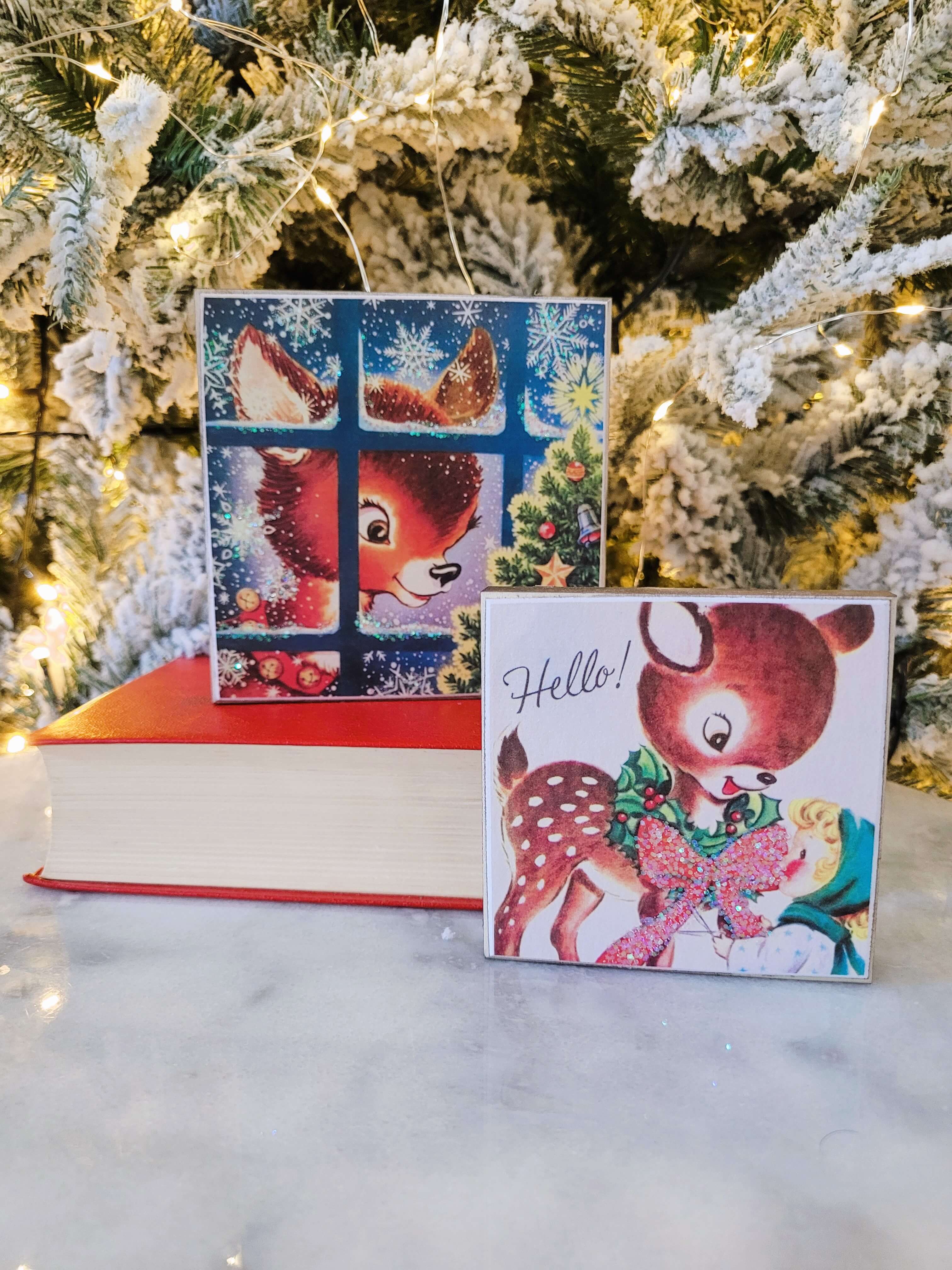"Rudie the Reindeer" / "A Christmas Carol" Mini Display Set